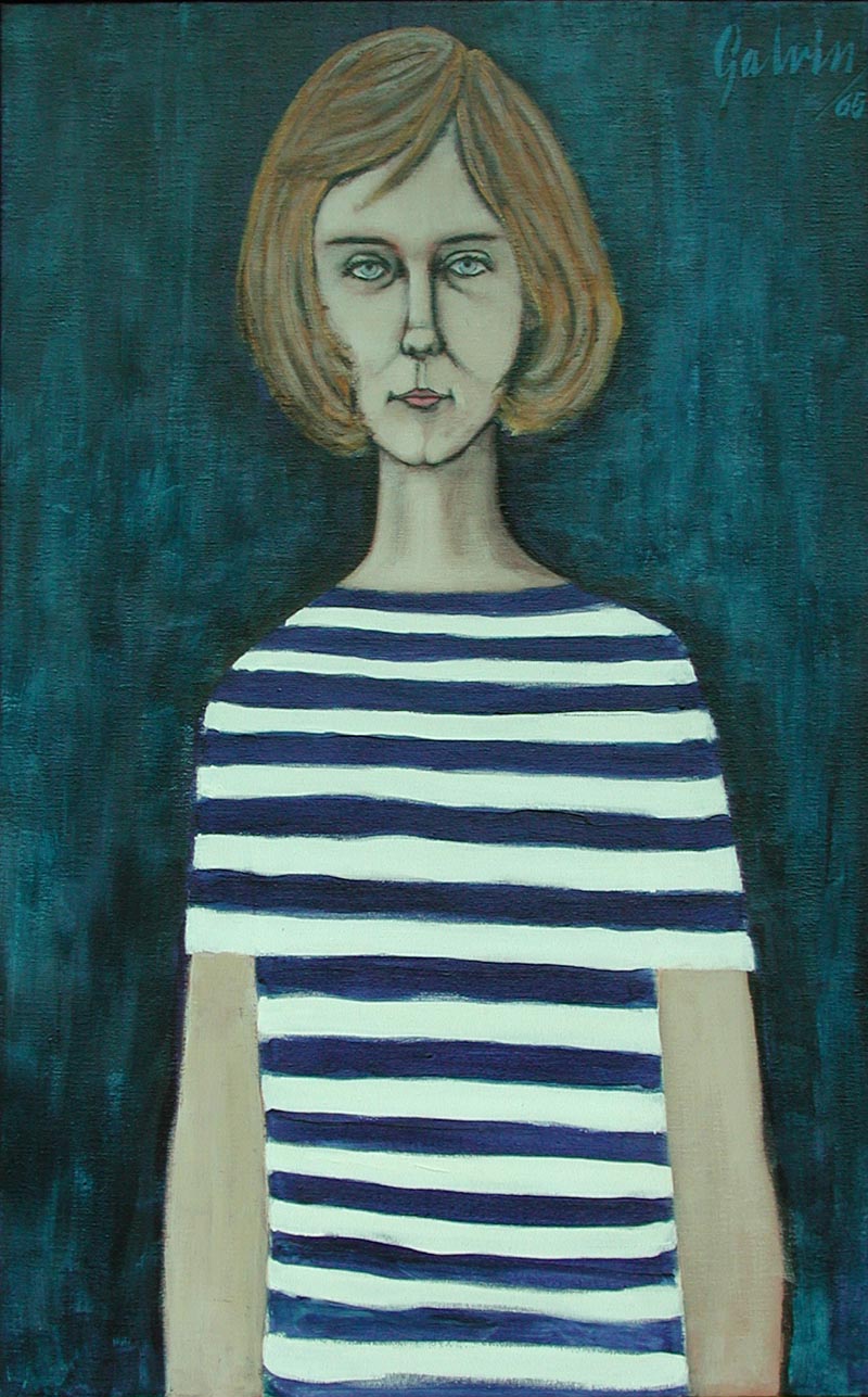 Ushi II, 1965, acrylic on canvas